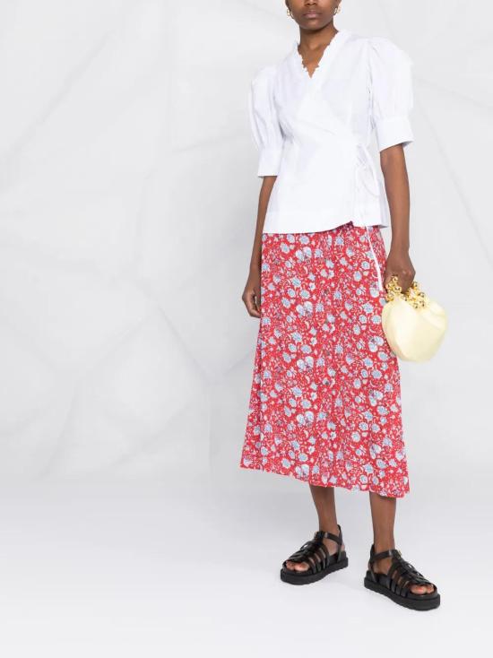  가니 블라우스 F6832 white - GANNI