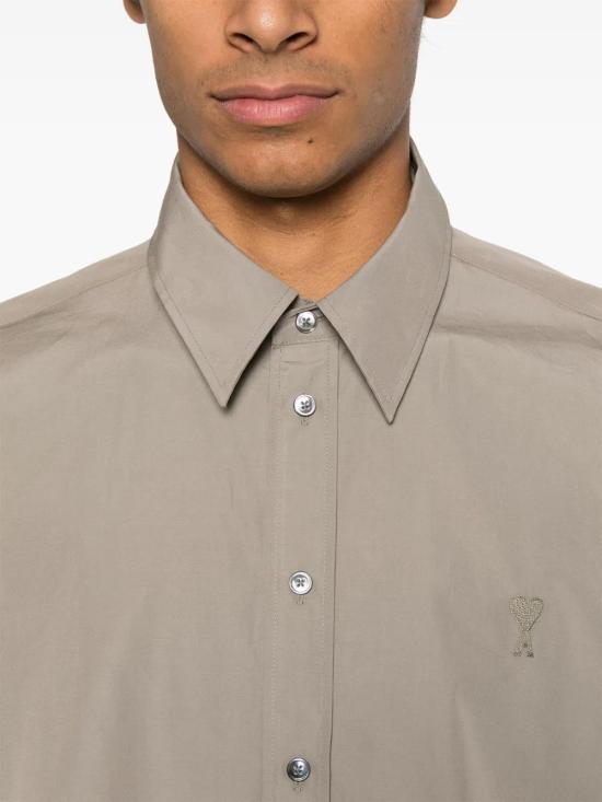  아미 셔츠 USH120CO0076 grey - AMI