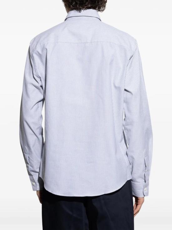  아미 블라우스 BFUSH063CO0087 blue - AMI