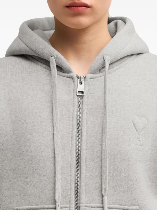  아미 후드 티셔츠 H24USW427749 - AMI