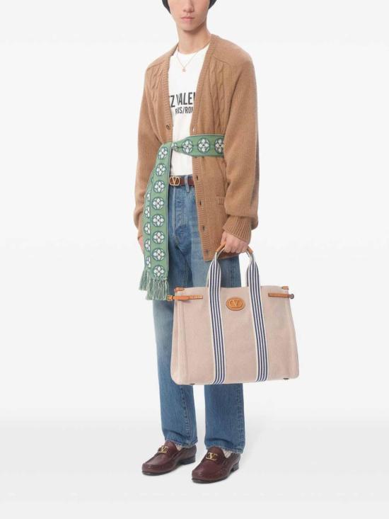 26SS 발렌티노 가라바니 반팔 티셔츠 6V3MG16PAPGA03 White - VALENTINO GARAVANI