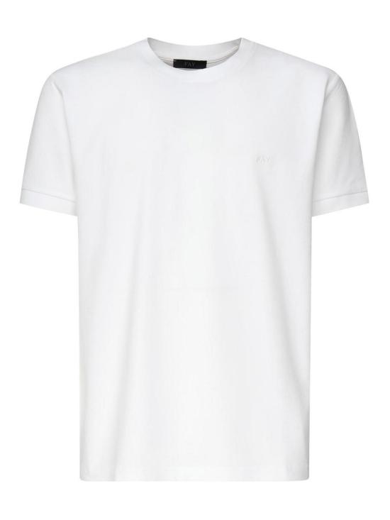  페이 반팔 티셔츠 NPMB350136STDWB001 White