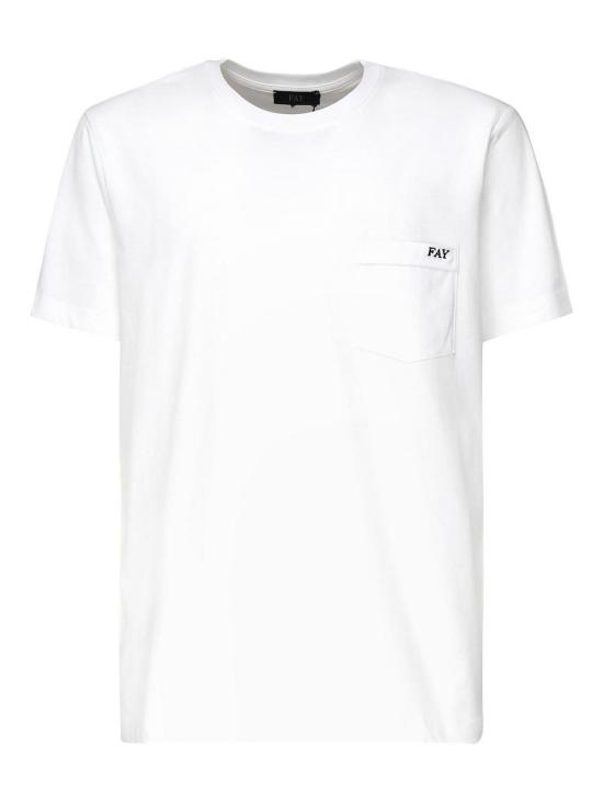  페이 반팔 티셔츠 NPMB3501280UCXB001 White