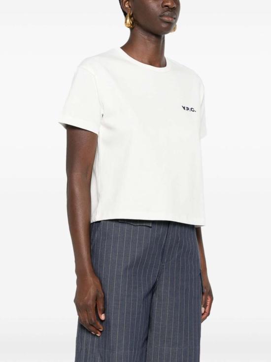 26SS 아페쎄 반팔 티셔츠 COHBQF26390TAE White - A.P.C.