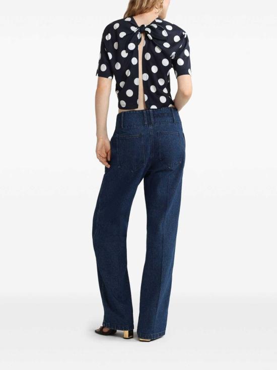  파투 반팔 티셔츠 JE13799995064 Dark Blue - PATOU