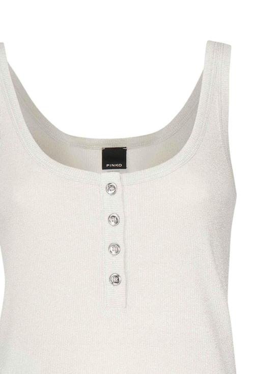  핑코 민소매 티셔츠 104649A2CQI17 White - PINKO