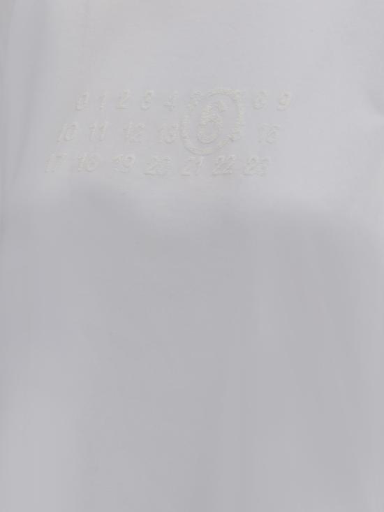 25SS MM6 메종마르지엘라 반팔 티셔츠 S62GD0202M20115 100 WHITE - MM6 MAISON MARGIELA