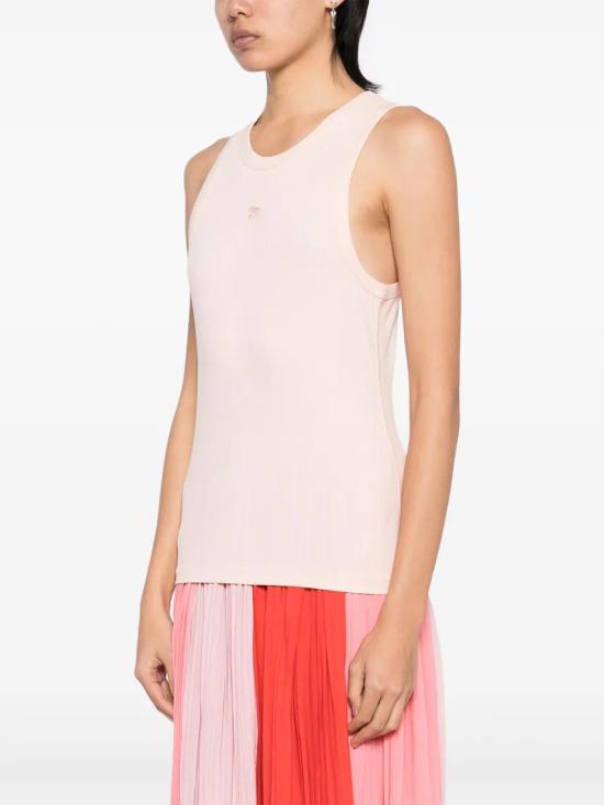  메종키츠네 민소매 티셔츠 OW00604KJ01340169 pink - MAISON KITSUNE