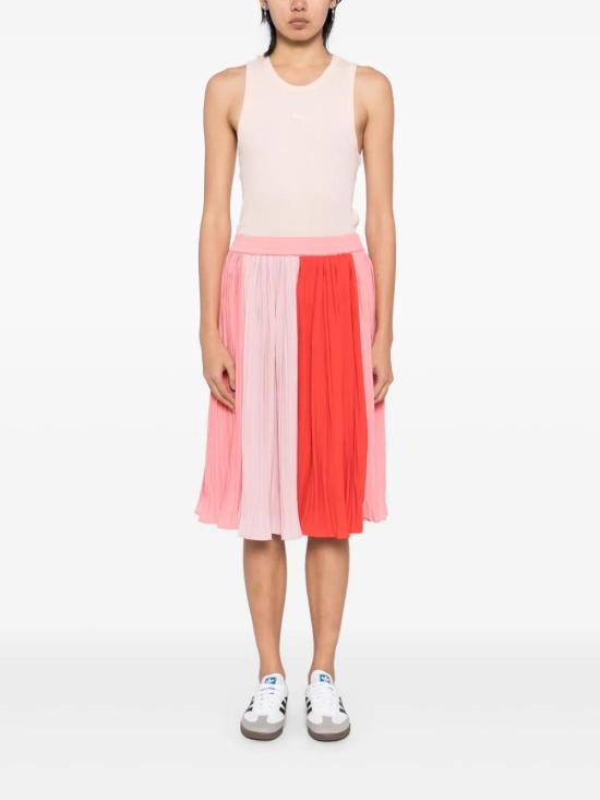  메종키츠네 민소매 티셔츠 OW00604KJ01340169 pink - MAISON KITSUNE