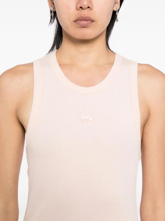  메종키츠네 민소매 티셔츠 OW00604KJ01340169 pink - MAISON KITSUNE