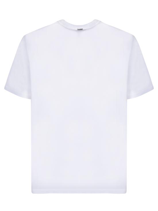 26SS 에르노 반팔 티셔츠 JG000174U 52003 1000 White - HERNO