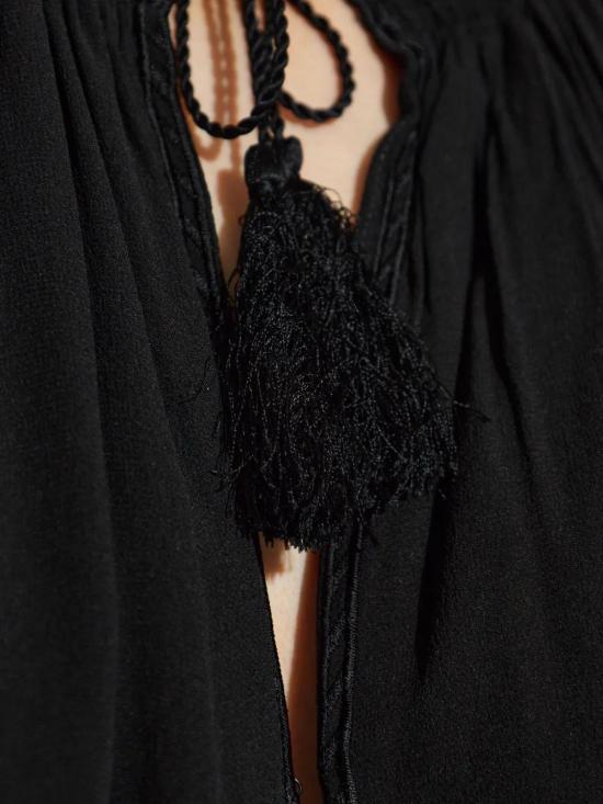  이자벨마랑 블라우스 HT0597FAC1J07I black - ISABEL MARANT