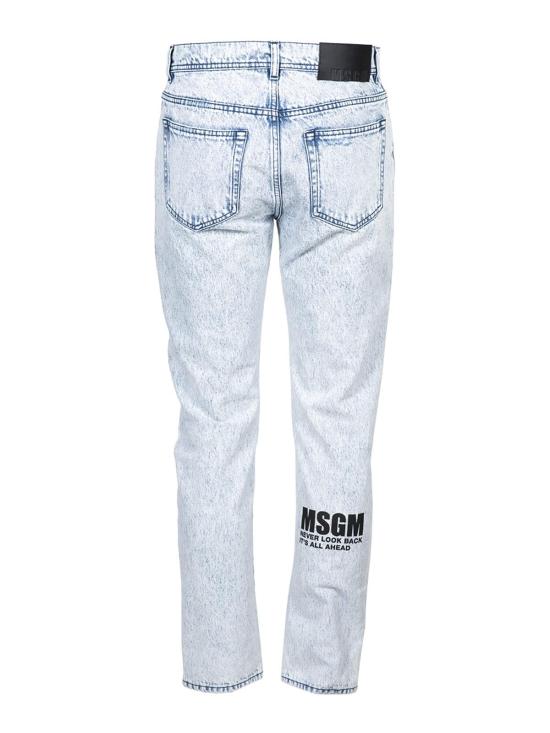  엠에스지엠 스트레이트 팬츠 3440MP54LM237286 BLUE - MSGM