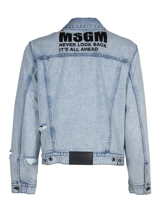  엠에스지엠 데님 자켓 3440MH49LM237286 Blue - MSGM