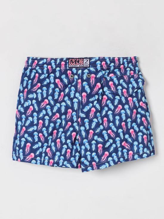 25SS [키즈] 세인트바쓰 스윔팬츠 COM001002169H JELLYFISH NEON 61 Blue - MC2 SAINT BARTH
