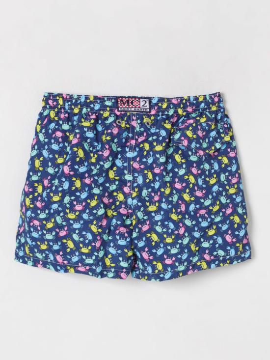 25SS [키즈] 세인트바쓰 스윔팬츠 JEA000401228H CRABBY MULTI P 61 Blue - MC2 SAINT BARTH