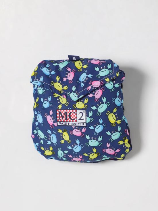 25SS [키즈] 세인트바쓰 스윔팬츠 JEA000401228H CRABBY MULTI P 61 Blue - MC2 SAINT BARTH