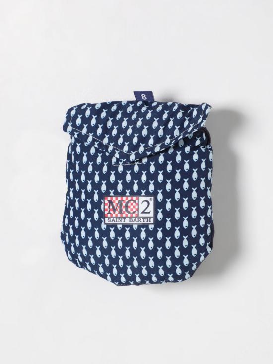 25SS [키즈] 세인트바쓰 스윔팬츠 JEA000402401H 61 HOPEA Blue - MC2 SAINT BARTH