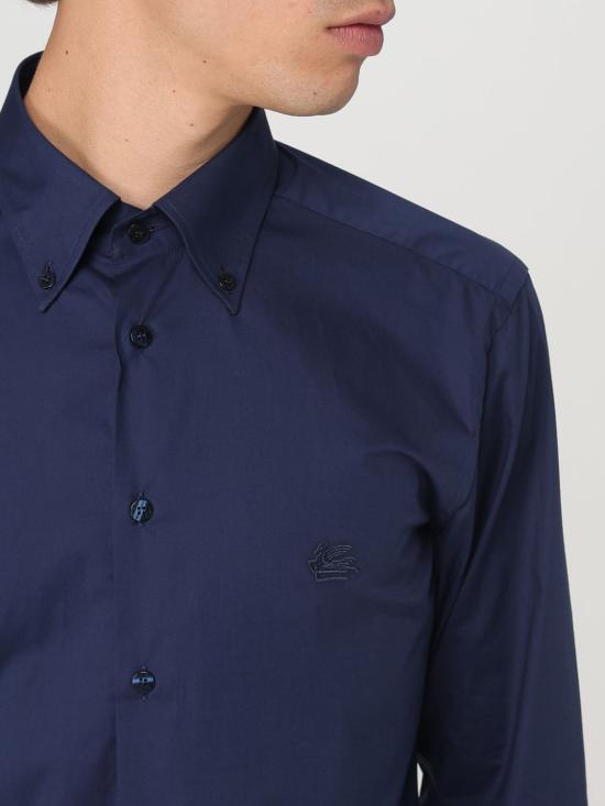 25FW 에트로 긴팔 셔츠 MRIB0006AV607 B0339 Blue - ETRO