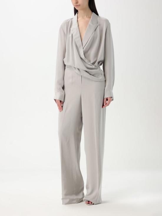 25FW 띠어리 긴팔 티셔츠 O1102503 B6M Silver - THEORY