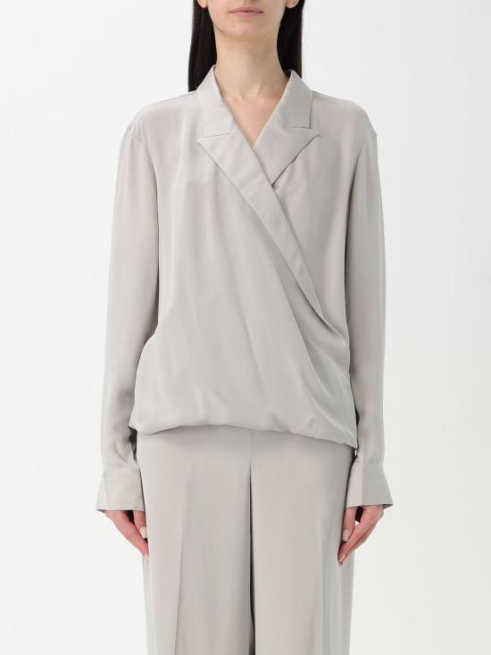 25FW 띠어리 긴팔 티셔츠 O1102503 B6M Silver