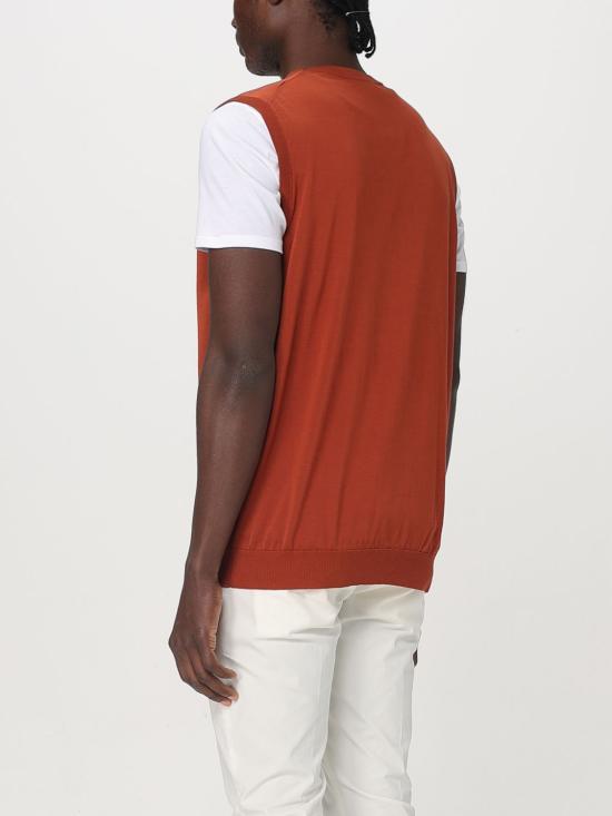 25FW 드루모어 베스트 D0GN108 298 Rust - DRUMOHR