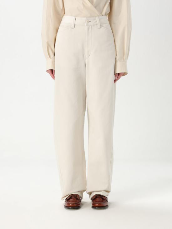 25SS 르메르 팬츠 PA1181LF1365 WH014 White