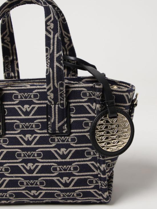 25FW 엠포리오 아르마니 토트백 EW000371AF12993 FB237 Denim - EMPORIO ARMANI