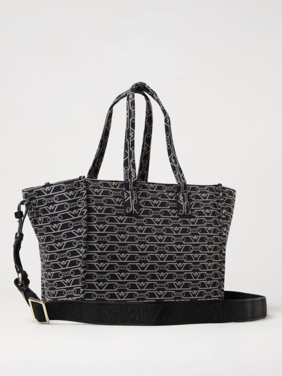 25FW 엠포리오 아르마니 숄더백 EW000370AF12993 FB237 Denim - EMPORIO ARMANI