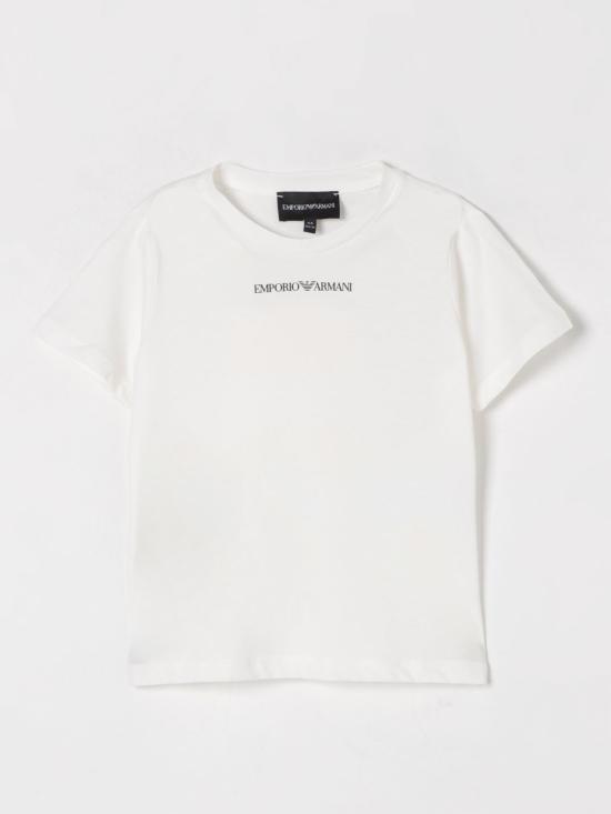 25FW [키즈] 엠포리오 아르마니 티셔츠 EB000421AF15013 M0135 White