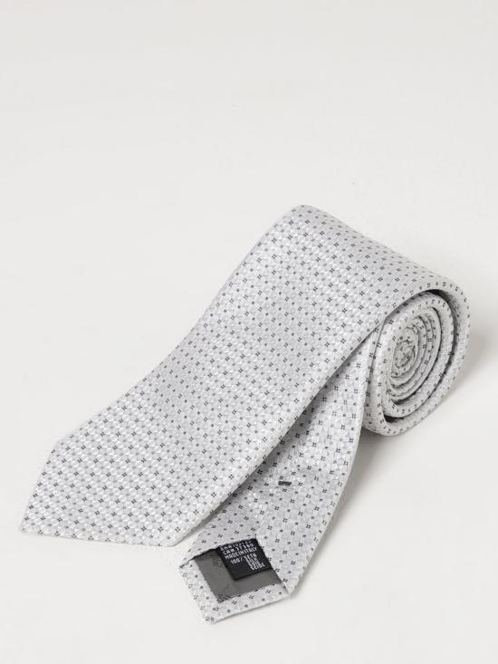 25FW 엠포리오 아르마니 넥타이 EM001346TE13715 F8110 Pearl