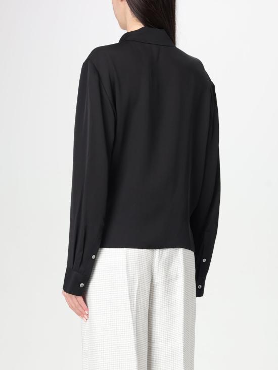 25FW 띠어리 긴팔 티셔츠 O1102503 001 Black - THEORY