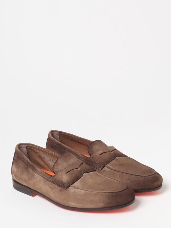 25FW 산토니 로퍼 MCNC18837SA4SEAA M21 Earth - SANTONI