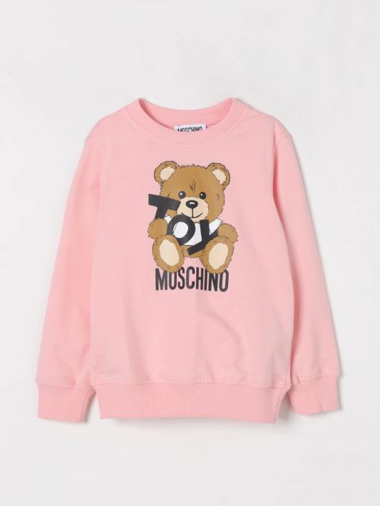 25SS [키즈] 모스키노 풀오버 HUF08VLCA19 50209 Pink