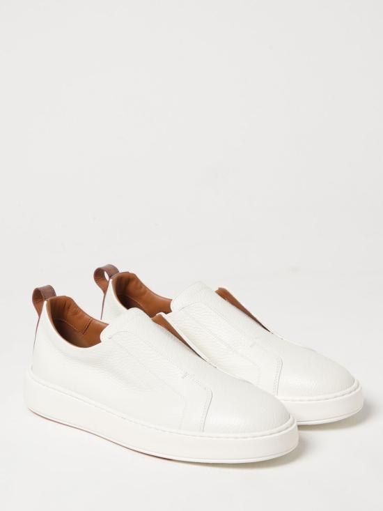 25FW 산토니 뮬/슬리퍼 MBCD21995BARTLLD I50 White - SANTONI