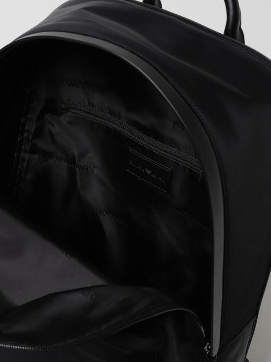 25FW 엠포리오 아르마니 백팩 EM001795AF13454 UC001 Black - EMPORIO ARMANI