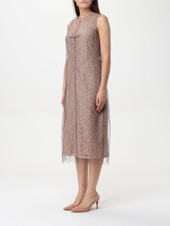 25FW 펜디 미디 원피스 FDD298AUP7 F1T47 Blush Pink - FENDI