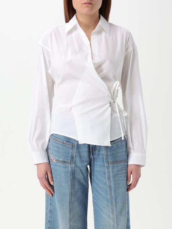 25SS 디젤 블라우스 A168440IMAL 100 White