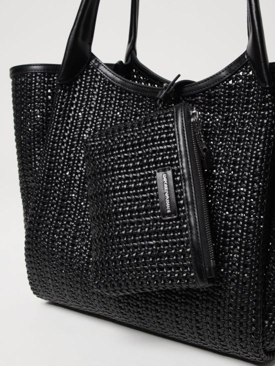 25SS 엠포리오 아르마니 토트백 EW001009AF14309 UC001 Black - EMPORIO ARMANI