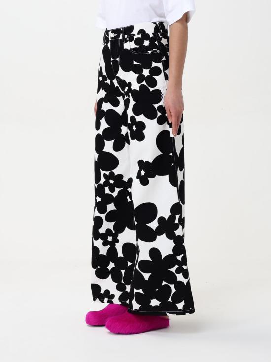 25SS 마르니 팔라초 팬츠 PAMA0514S0UTC462 DIN99 Black - MARNI