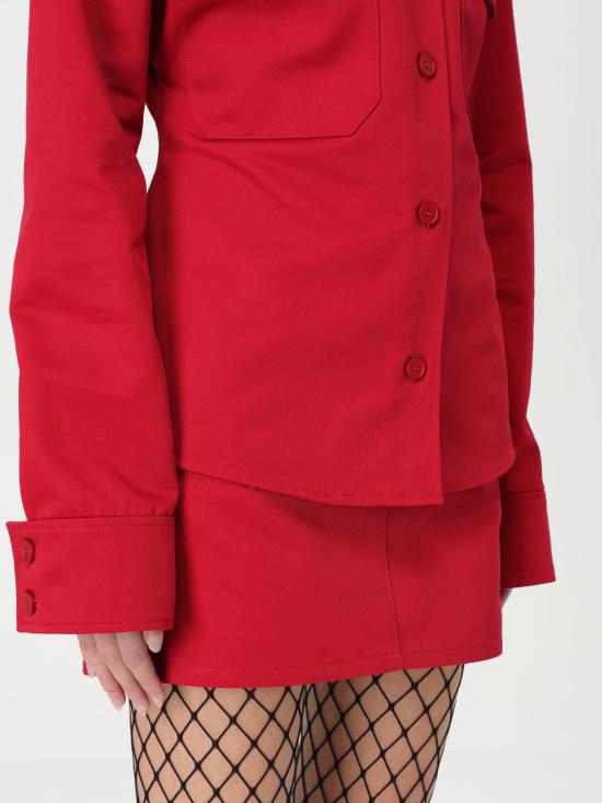 25FW 쿠레쥬 블라우스 125CCH074PL0178 4015 Red - COURREGES