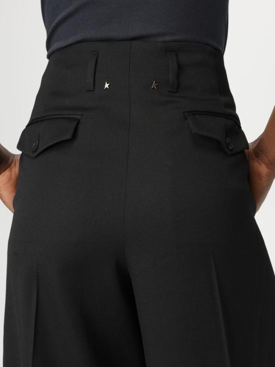 25SS 골든구스 팬츠 GWP01203P00154690100 Black - GOLDEN GOOSE