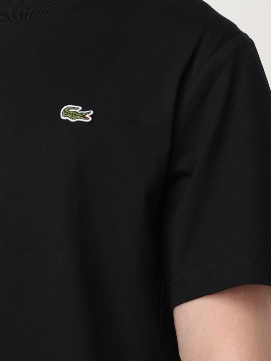 25FW 라코스테 반팔 티셔츠 TH7318 031 Black - LACOSTE