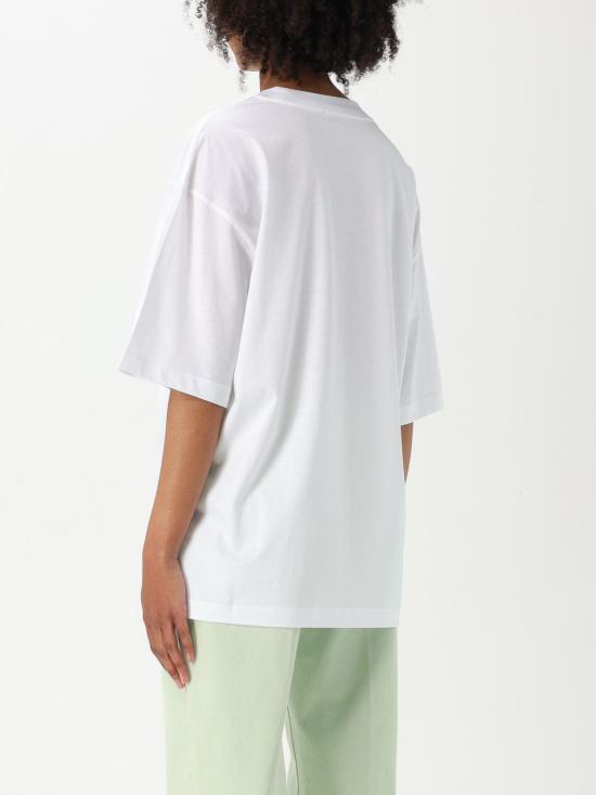 25FW 마르니 반팔 티셔츠 THJET49P09USCX40 D2W01 White - MARNI