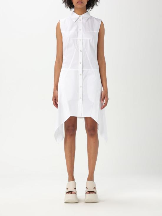 25SS 헬무트랭 롱 원피스 P01HW602 100 White