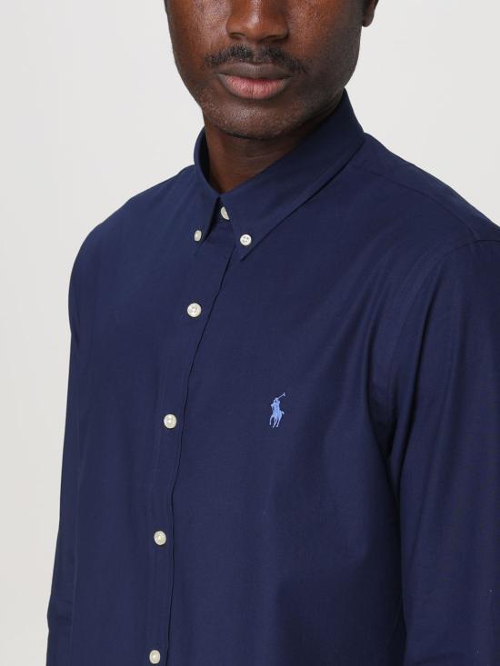 25FW 폴로 랄프로렌 긴팔 셔츠 710928254 001 Blue 1 - POLO RALPH LAUREN