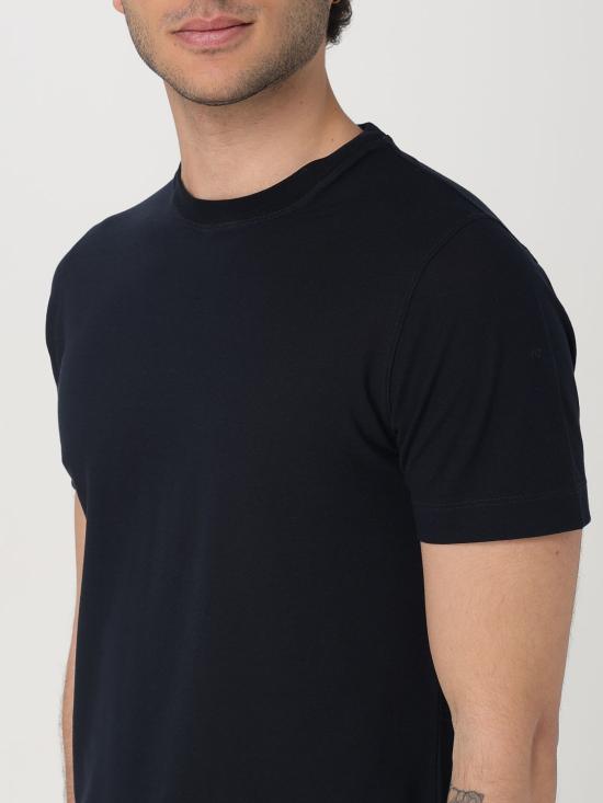 25FW 자노네 반팔 티셔츠 815194ZG380 Z0542 Blue - ZANONE