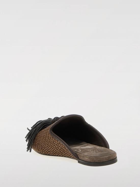 25SS 브루넬로 쿠치넬리 뮬/슬리퍼 MZ39C2938 C193 Brown - BRUNELLO CUCINELLI