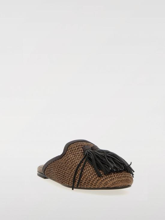 25SS 브루넬로 쿠치넬리 뮬/슬리퍼 MZ39C2938 C193 Brown - BRUNELLO CUCINELLI