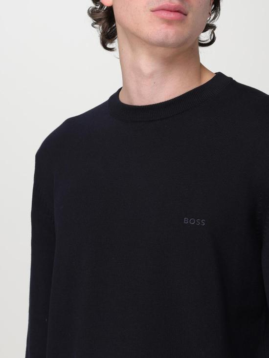 25FW 휴고보스 스웨터 50506023 404 Blue - HUGO BOSS